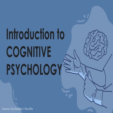 I. Introduction to Cognitive Psychology.pptx