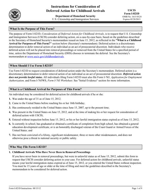 Official daca powerpoint | PPTX