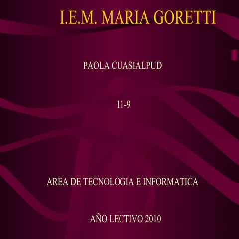 I.e.m. maria goretti