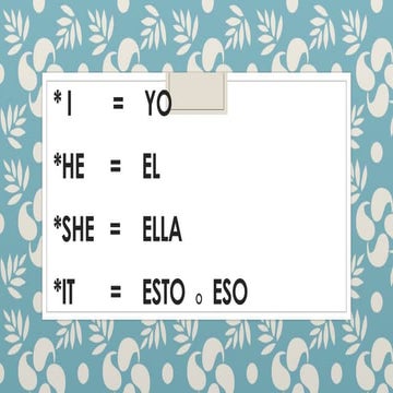 I he - she - it | PPTX