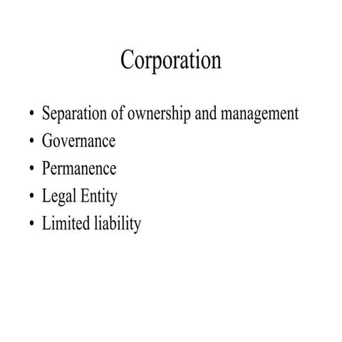 I Intro To Corporate Finance