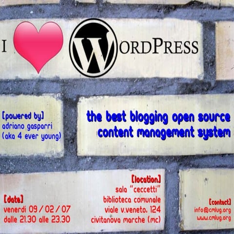 I Love WordPress