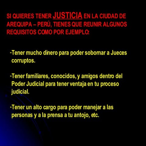 I N D I G N A N T E  N O  H A Y  J U S T I C I A