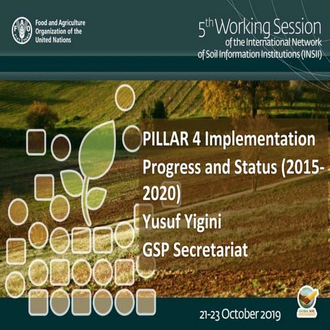 ITEM 5. IUSS WG Global Soil Map & GloSIS Fine Resolution Soil Grid ...