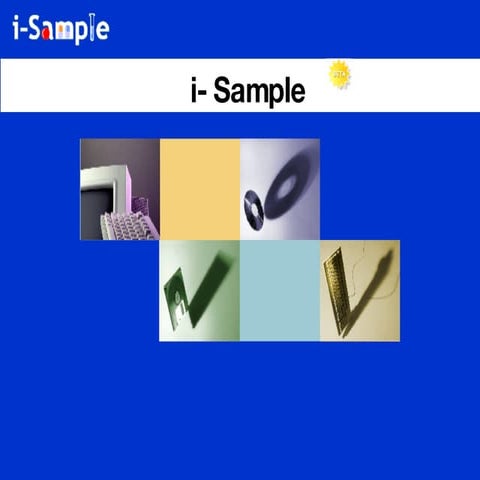 I Sample introduction