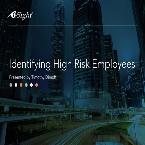 Identifying High Risk Employees