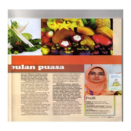 I-Sihat Magazine 2008 (NURHAFZAN ANIS ISMAIL)