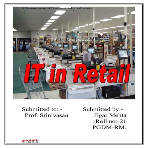 I.T In Retail