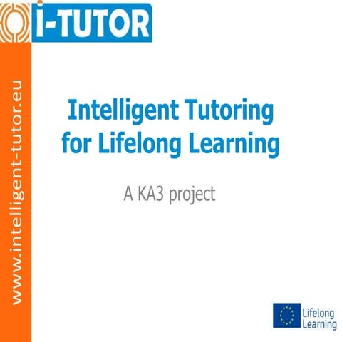 Intelligent Tutoring - I-TUTOR explained