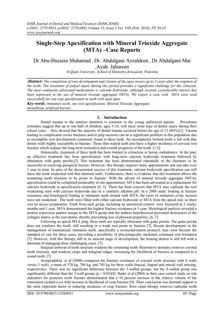 Vonlay; A paradigm shift in post endodontic restoration: A case report ...