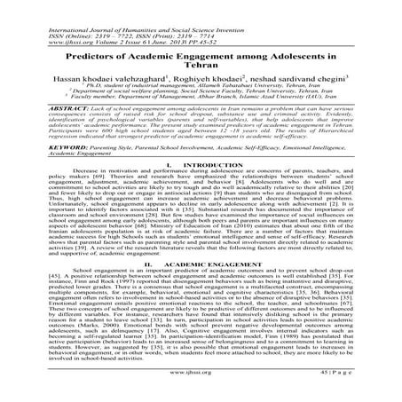 International Journal of Humanities and Social Science Invention (IJHSSI)