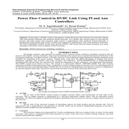 Welcome to International Journal of Engineering Research and Development (IJERD)