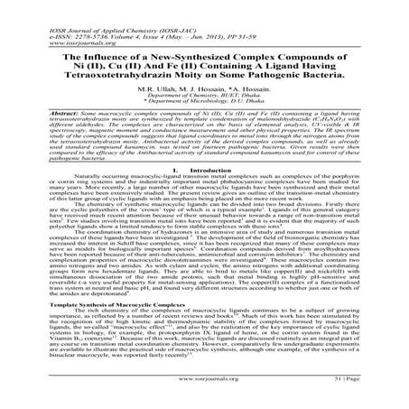 Copper complexes as anti cancer agent ppt | PDF