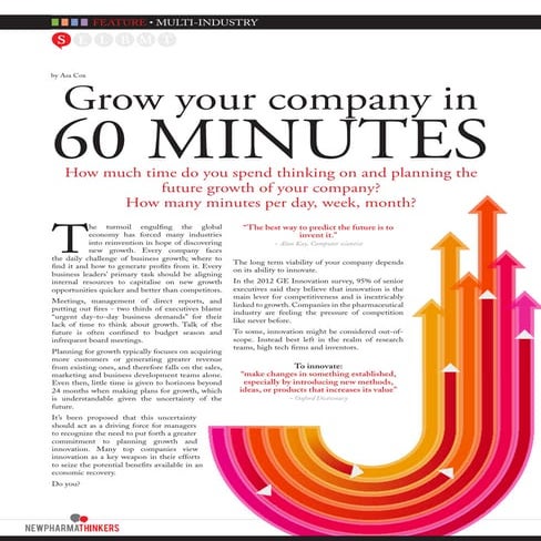 Grow your company in 60minutes