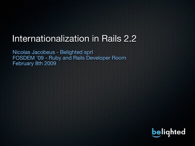 Internationalization in Rails 2.2