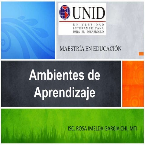 I1 ambientesdeaprendizaje