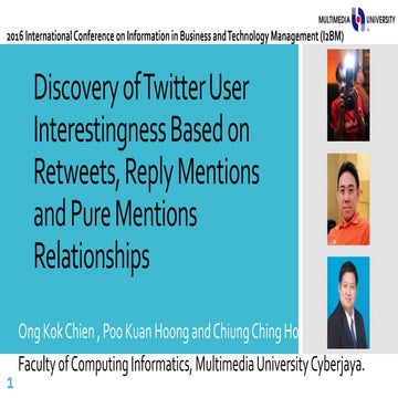 Discovery of Twitter User Interestingness Based on Retweets, Reply Mentions a...