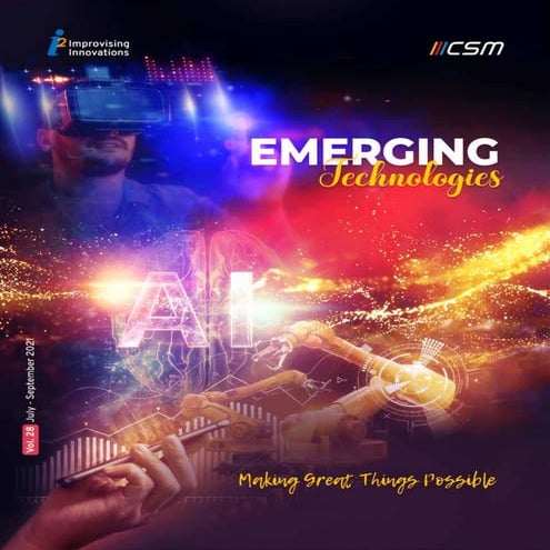Emerging Technologies- Making Great Things Possible