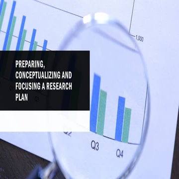 Preparing, conceptualizing and focusing research plan