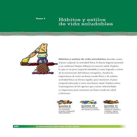 ESTILOS DE VIDA SALUDABLE | PDF