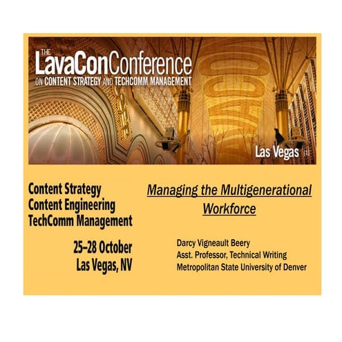 Darcy Vigneault Beery: Managing the Multigenerational Workforce