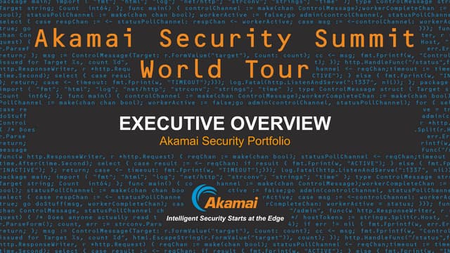 The Akamai Security Portfolio