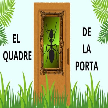 El projecte de la porta d'i4B: La formiga. Inspirat en land art