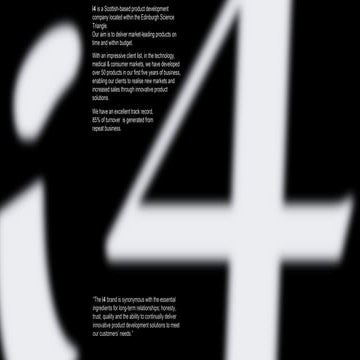 Product development by i4 Product design