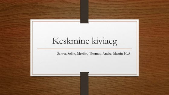 Küsimused muinasusundist | PPTX