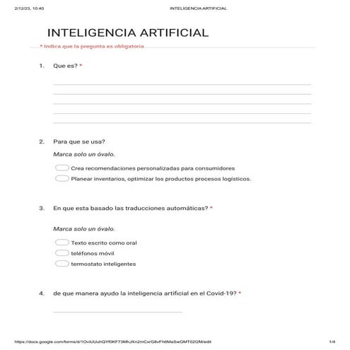 Inteligencia Artificial | PDF