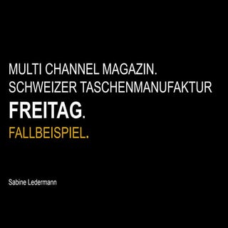 Das Multi-Channel Magazin - Referat...