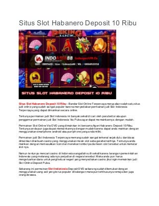 agen slot online android