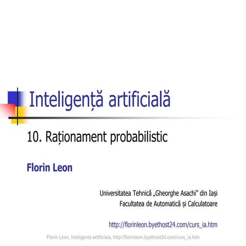 Rationament probabilistic