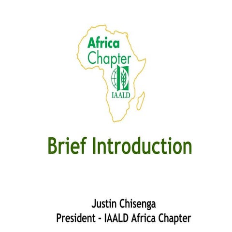 IAALD Africa Chapter - Introduction