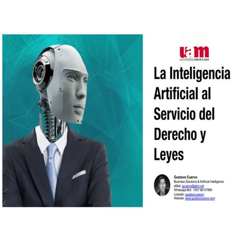 IA al servicio del derecho y leyes - Simposio UAM
