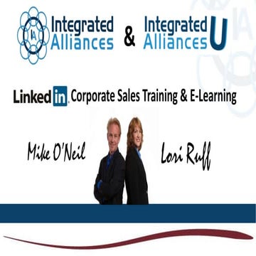 LinkedIn e-learning for Sales Teams Overview