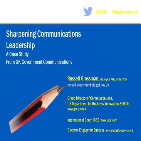 Sharpening Communications Leadership   Russell Grossman ABC