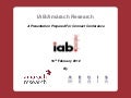 IAB Connect Conference Paper February 2012