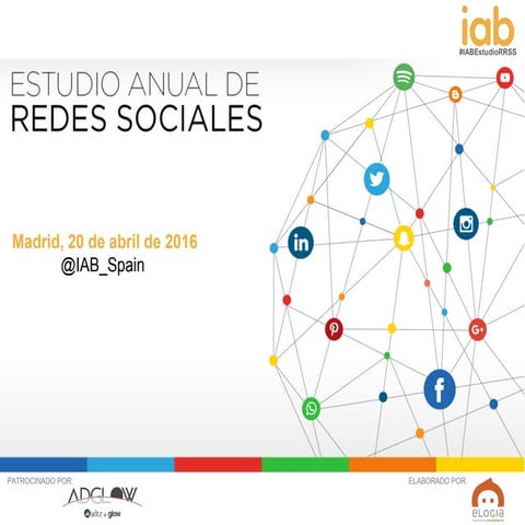 Estudio Redes Sociales España 2016 IAB