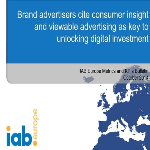 IAB Europe Metrics & KPIs Brand Advertiser Bulletin