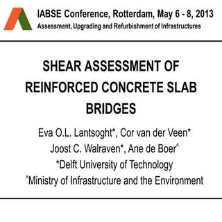 Shear Assessment of Slab Bridges