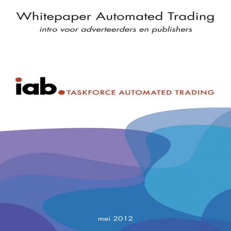 Whitepaper Automated Trading, intro voor adverteerders en publishers