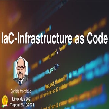 IaC - Infrastructure as Code, gestire infrastrutture cloud tramite file di co...
