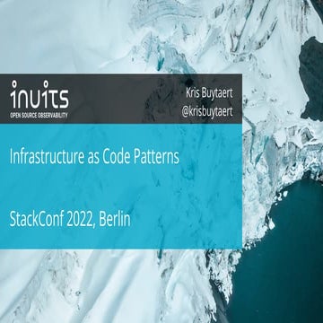 Infrastructure as Code Patterns | PPT