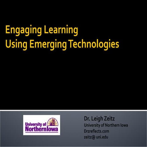 Engaging Learning Using Emerging Technologies