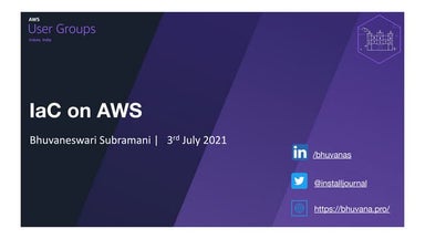 IaC on AWS Cloud