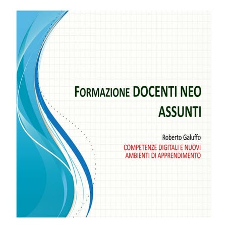 Lab.  Competenze Digitali e Nuovi Ambienti di Apprendimento