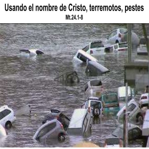 Usando el nombre de Cristo, terremotos, pestes