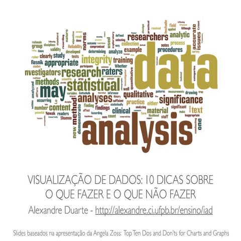 Gráficos: 10 dicas sobre o que fazer e sobre o que não fazer