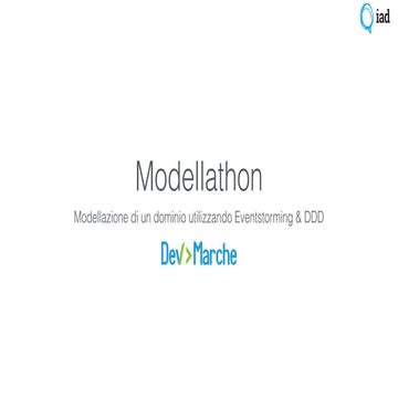 Italian Agile Days 2016 - Modellathon